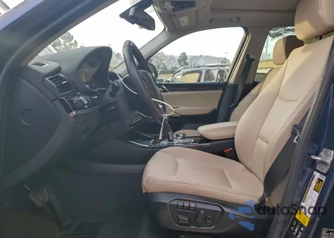 2017 BMW X3 xDrive28I из США, поврежденный, VIN 5UXWX9C56H0T01447